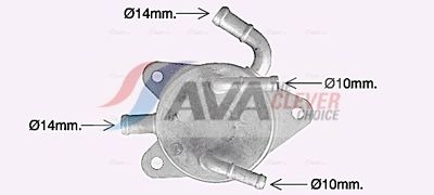 RADIATOR RACIRE ULEI CUTIE DE VITEZE AUTOMATA AVA Clever Choice TO3755 2