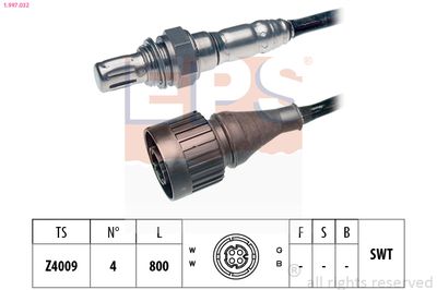Sonda lambda EPS 1.997.032