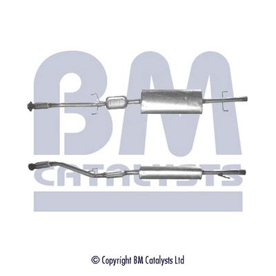 Catalytic Converter BM Catalysts BM80098