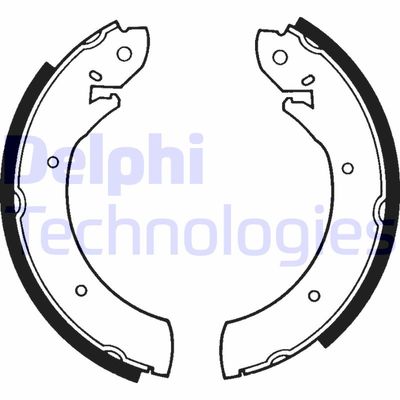 DELPHI LS1179 Ремкомплект барабанных колодок  для SSANGYONG  (Сан-янг Актон)