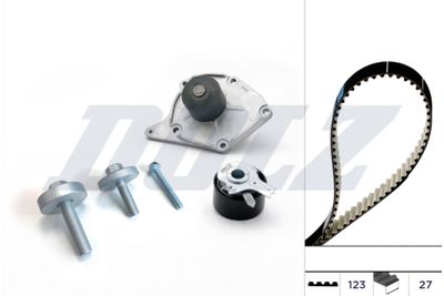 WASSERPUMPE + ZAHNRIEMENSATZ