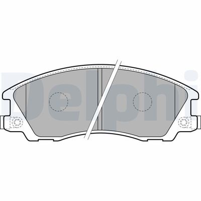 Brake Pad Set, disc brake LP1853