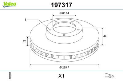 Brake Disc 197317