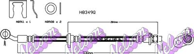 Тормозной шланг KAWE H8349Q для HONDA HR-V