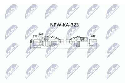 NTY Antriebswelle
