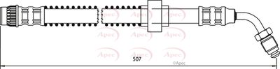 APEC Brake Hose HOS3672