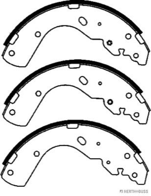 SET SABOTI FRANA Herth+Buss Jakoparts J3503052 1