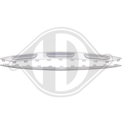 Ventilatiegrille, bumper