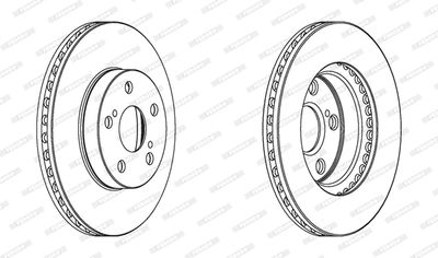 Brake Disc DDF1886C