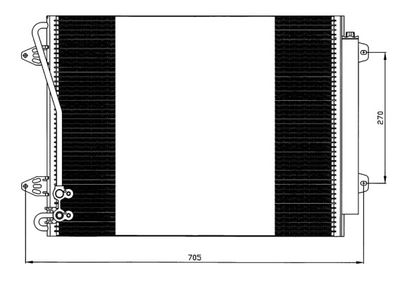 Condensor, airconditioning