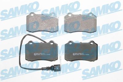 SAMKO 5SP1672 Тормозные колодки и сигнализаторы  для SEAT LEON (Сеат Леон)