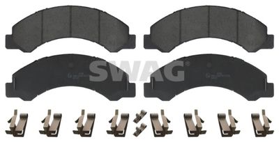 Комплект тормозных колодок, дисковый тормоз SWAG 33 10 6515 для TOYOTA DYNA