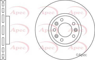 Brake Disc APEC DSK2863