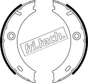 Sada brzdových čelistí, parkovací brzda fri.tech. 1052.127