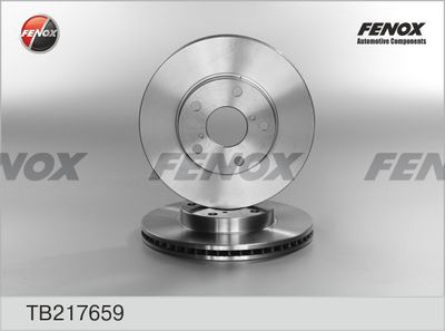 FENOX TB217659 Тормозные диски  для KIA CARENS III вэн (UN) 2.0 CVVT