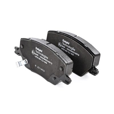 BREMSBELAGSATZ SCHEIBENBREMSE DELPHI LP318419B1 7