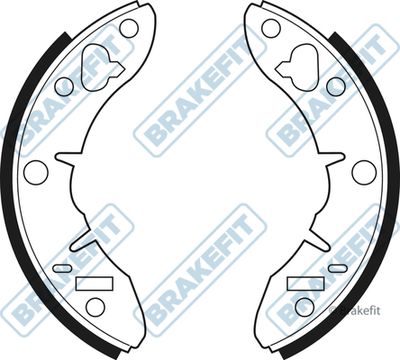 APEC Brake Shoe Set BSH1001