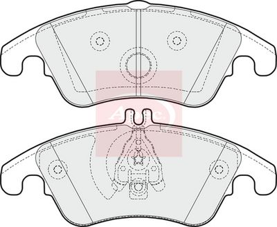 APEC Brake Pad Set, disc brake PAD1620