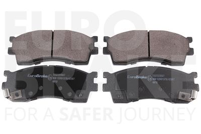 Комплект тормозных колодок, дисковый тормоз EUROBRAKE 5502223507 для KIA CLARUS