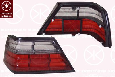 Szkło lampy, lampa tylna zespolona KLOKKERHOLM 35260756