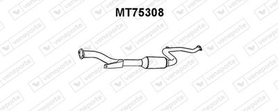 Предглушитель выхлопных газов VENEPORTE MT75308 для MITSUBISHI CARISMA