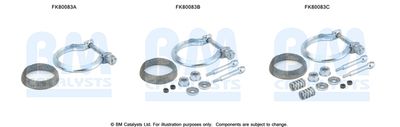 Zestaw montażowy, katalizator BM CATALYSTS FK80083
