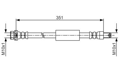 BOSCH Bremsschlauch