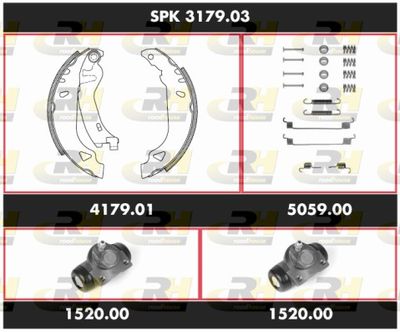 Bremsensatz, Trommelbremse