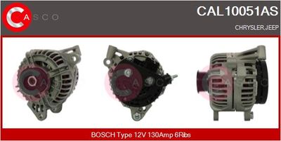 Генератор CASCO CAL10051AS для JEEP GRAND CHEROKEE