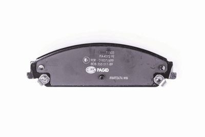 Brake Pad Set, disc brake 8DB 355 011-891