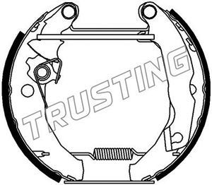 TRUSTING 6121 Ремкомплект барабанных колодок для FORD FIESTA II (FBD) 1.6 XR2 (FBD) TRUSTING 6121 Ремкомплект барабанных колодок для FORD FIESTA II (FBD) 1.6 XR2 (FBD)