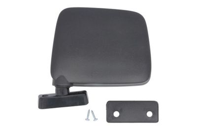 Zijspiegel Links (handmatig, flat) past: NISSAN PATROL III/1 11.79-08.88