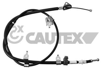 Тросик, cтояночный тормоз CAUTEX 762817 для DAIHATSU CHARADE