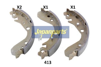 JAPANPARTS Stabdžių trinkelių komplektas