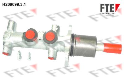 Главный тормозной цилиндр FTE H209099.3.1 для NISSAN PRIMASTAR