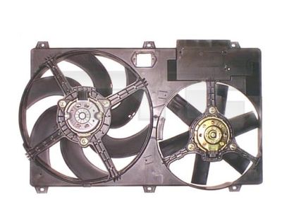 Вентилятор, охлаждение двигателя TYC 805-1010 для PEUGEOT BOXER