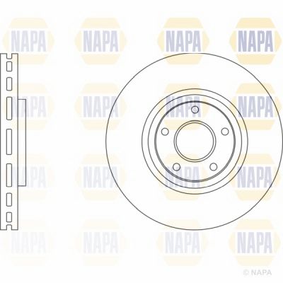Brake Disc NAPA NBD5301
