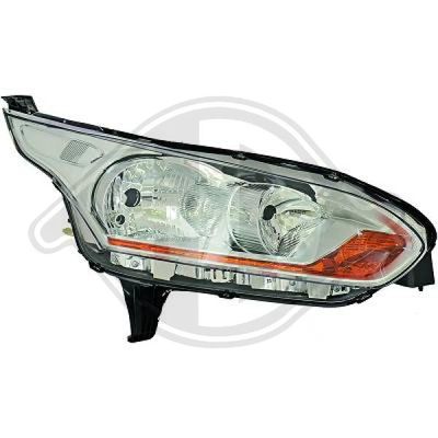 DIEDERICHS 1455685 Основная фара  для FORD TRANSIT (Форд Трансит)