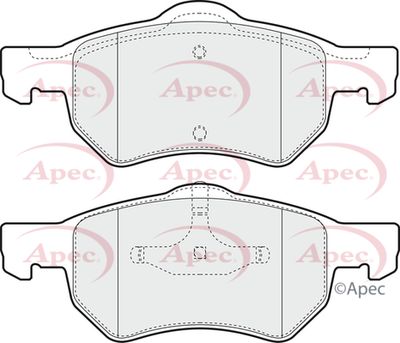 Brake Pad Set APEC PAD1229