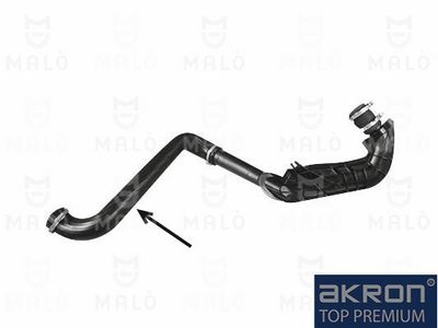 въздуховод за турбината AKRON-MALÒ 35061A