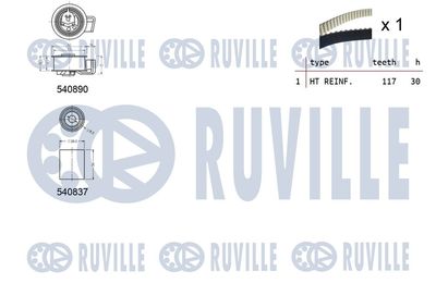 SET CUREA DE DISTRIBUTIE RUVILLE 550342 1