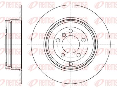 KAWE 61381 00 Тормозные диски  для LAND ROVER RANGE ROVER III (L322) 4.4 4x4