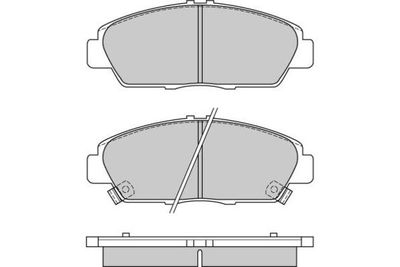 E.T.F. 12-0621 Тормозные колодки и сигнализаторы  для ROVER 600 (Ровер 600)