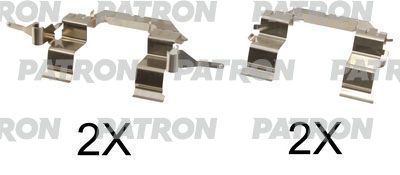 Комплектующие, колодки дискового тормоза PATRON PSRK1078 для NISSAN PATHFINDER