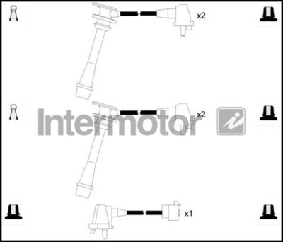 Комплект проводов зажигания INTERMOTOR 73598 для TOYOTA PREVIA