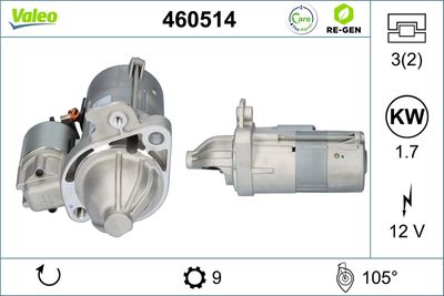 Startér VALEO 460514