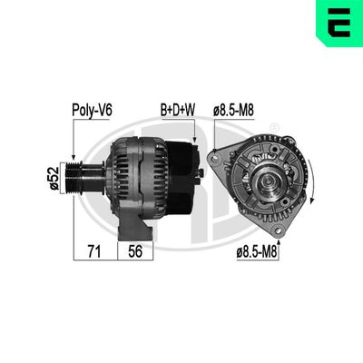 GENERATOR / ALTERNATOR ERA 209092A