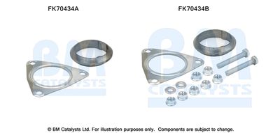 Монтажен комплект, изпускателна тръба BM Catalysts FK70434