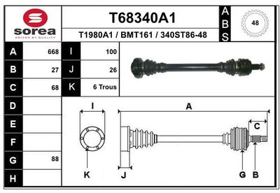 ANTRIEBSWELLE EAI T68340A1