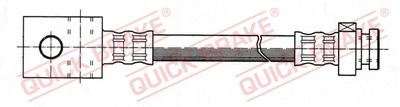 Тормозной шланг QUICK BRAKE 60.007 для FORD MAVERICK